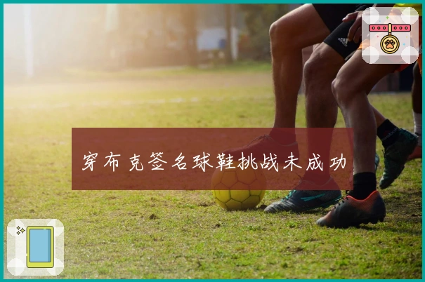 穿布克签名球鞋挑战未成功